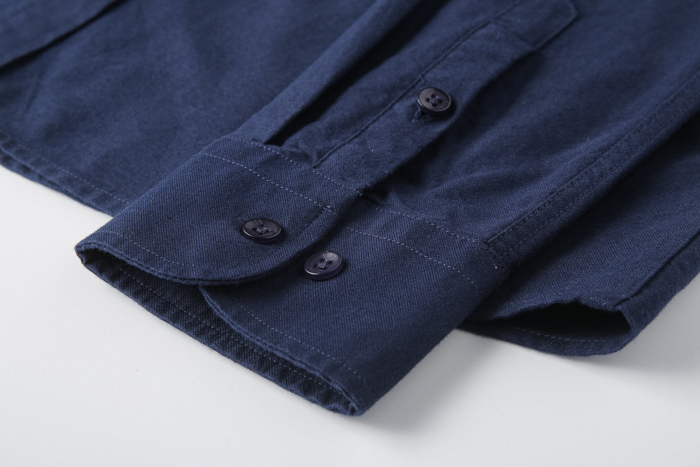 Camisa 50011 Azul Oscuro Manga Larga para Hombre