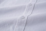 Camisa 50012 Blanca Manga Larga para Hombre