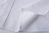 Camisa 50012 Blanca Manga Larga para Hombre