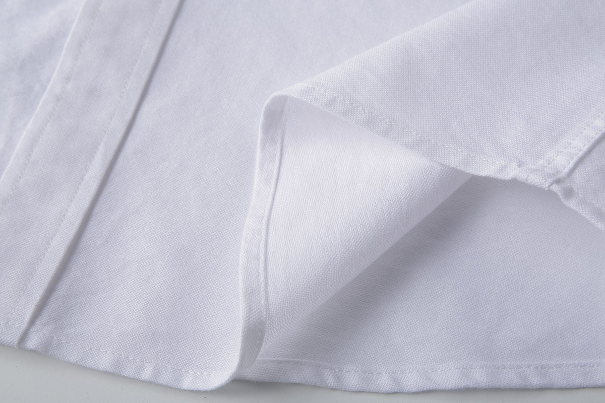 Camisa 50012 Blanca Manga Larga para Hombre