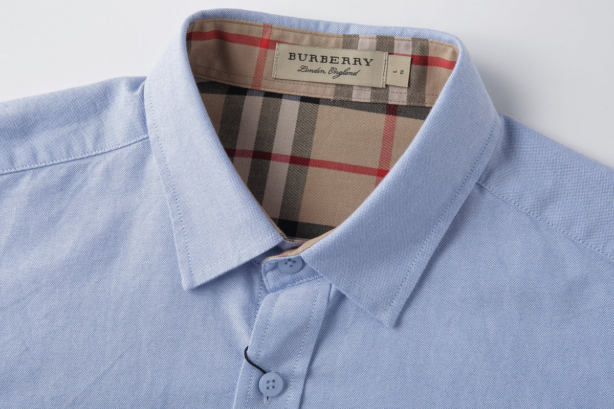 Camisa 50012 Azul Claro Manga Larga para Hombre