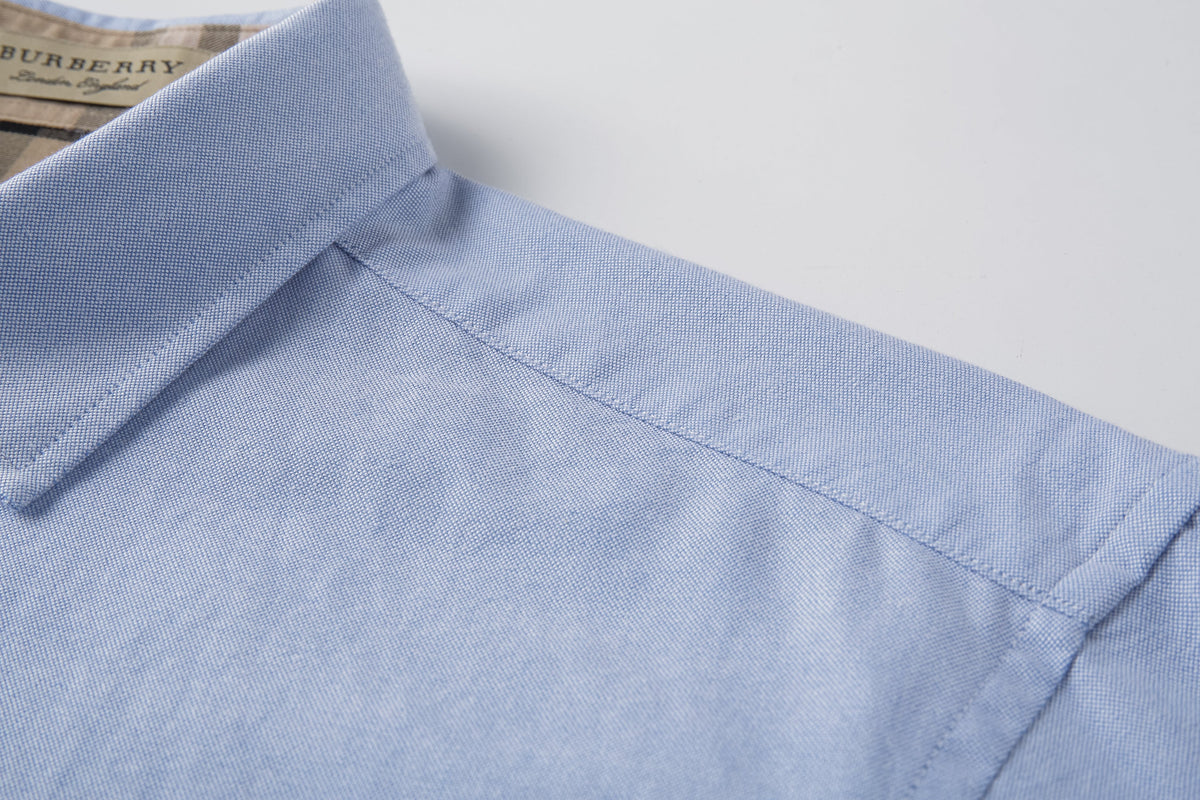 Camisa 50012 Azul Claro Manga Larga para Hombre