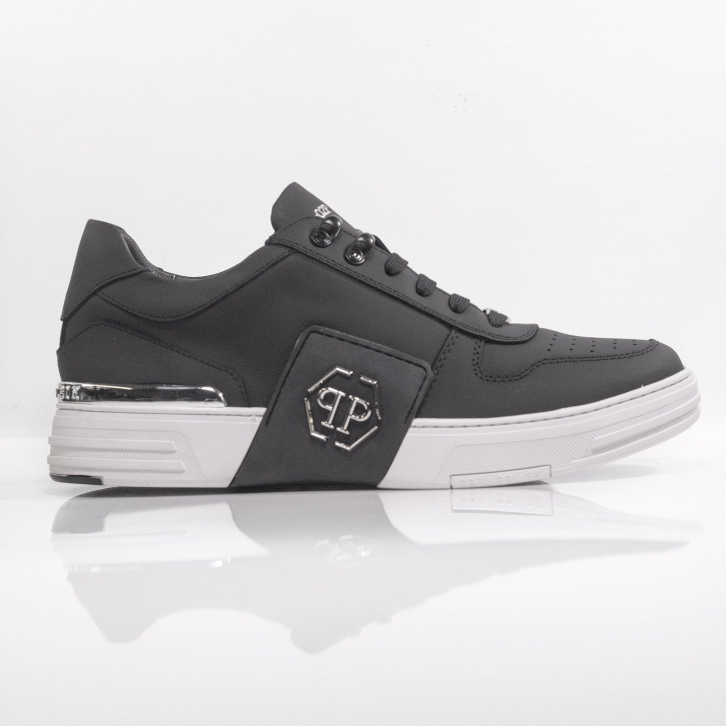 Zapatillas PP-TOP-SNEAKERS-Black-White
