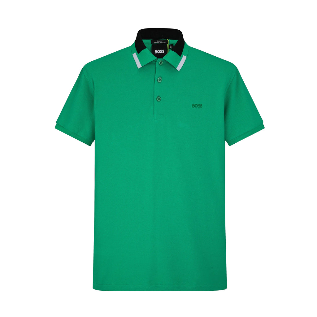 Camiseta 93004 Tipo Polo Verde Para hombre