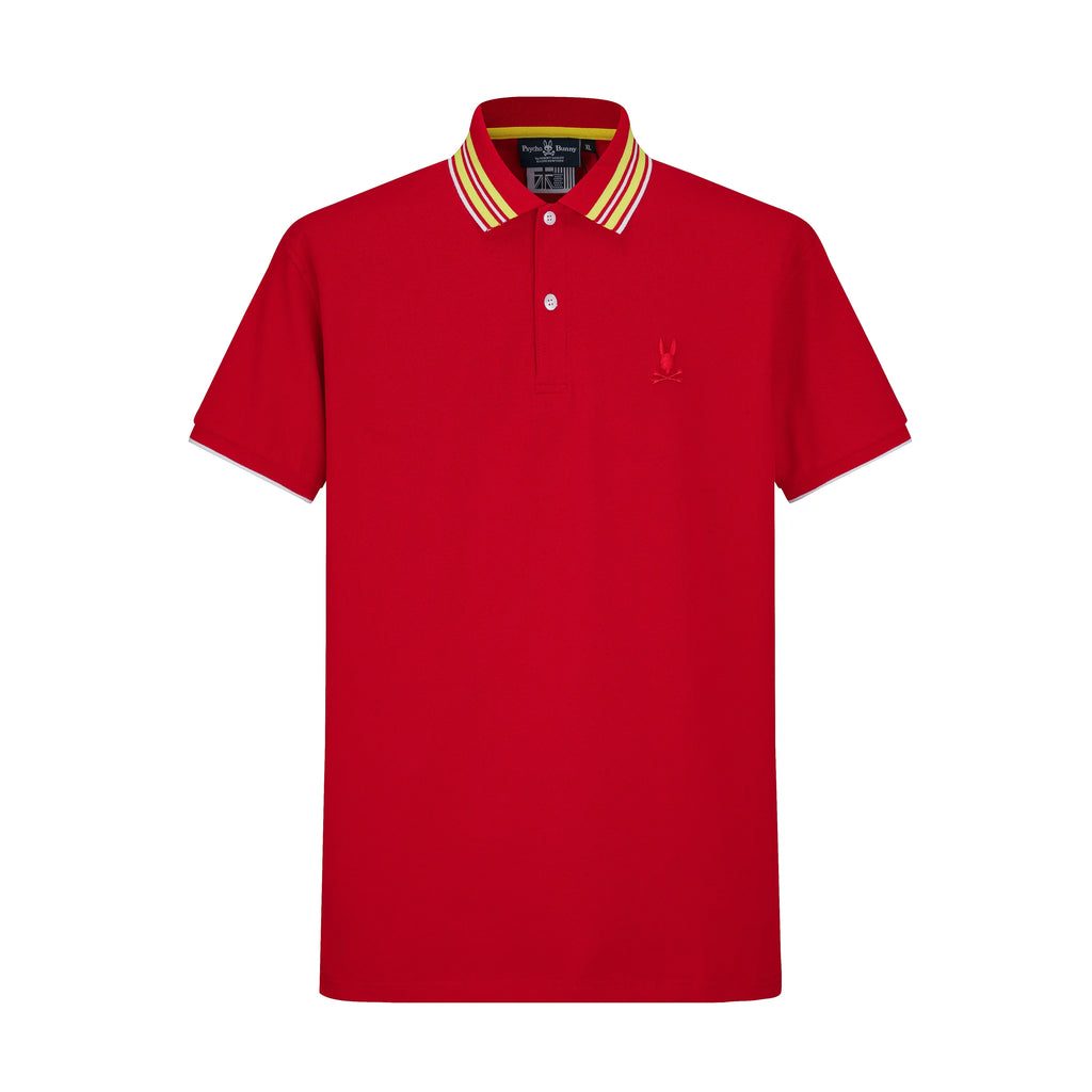 Camiseta P58029-2 Tipo Polo Roja Para hombre – PUNTO UNO COL