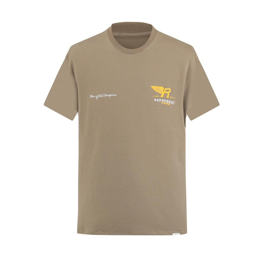 Camiseta 268002 Estampada Brown Para Hombre