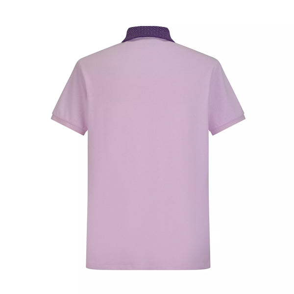 Camiseta 58176 Tipo Polo Morado Claro Para hombre